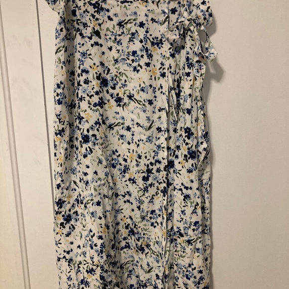 ICHI Floral Wrap Skirt - Picture 4 of 9